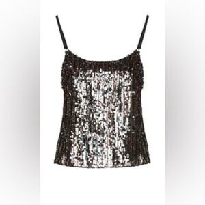 Siste’s Sequin crop Top